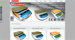 Desktop Screenshot of macropesa.com