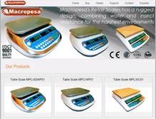 Tablet Screenshot of macropesa.com